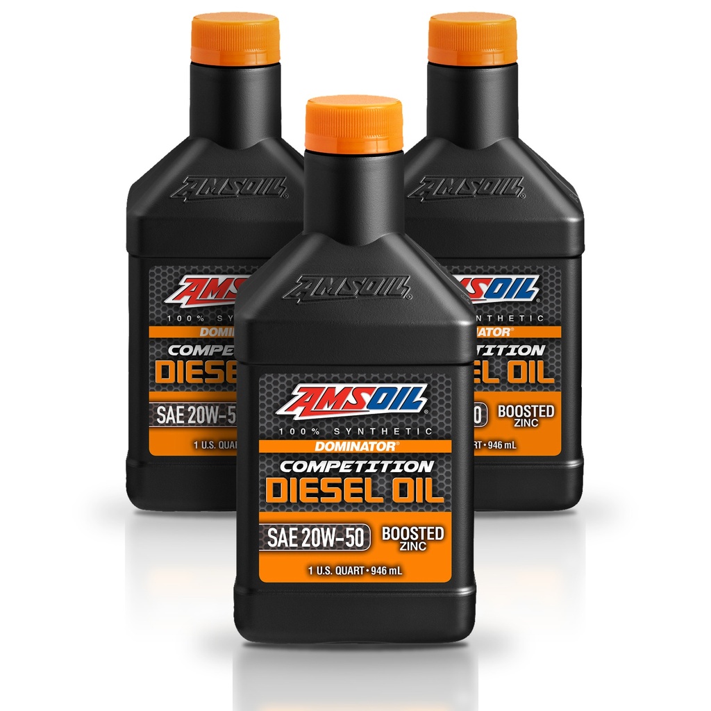 [KIT-AMDCOQT-3L] Kit 3 Aceites 20w50 Amsoil Diesel Competicion 3 Litros
