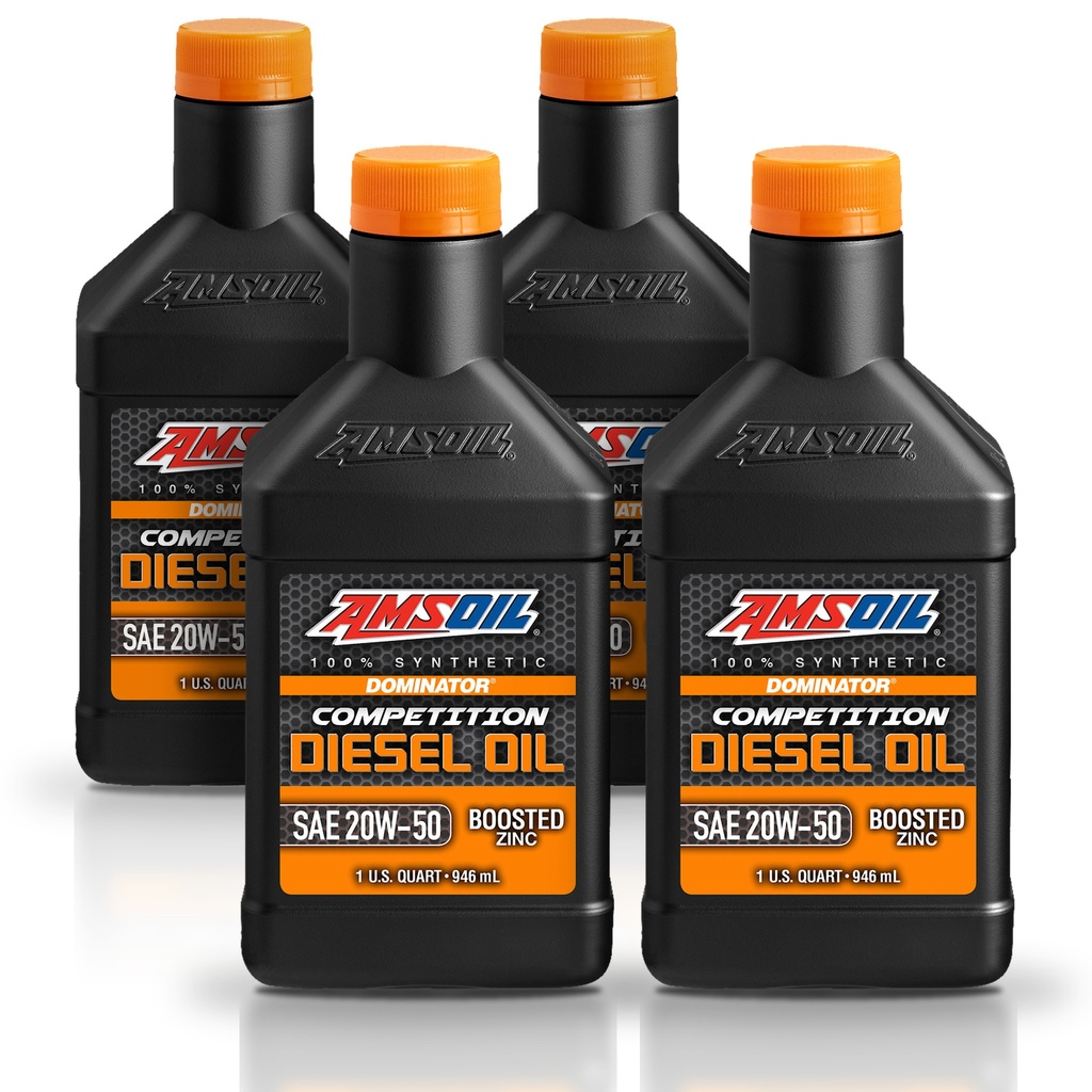 [KIT-AMDCOQT-4L] Kit 4 Aceites 20w50 Amsoil Diesel Competicion 4 Litros