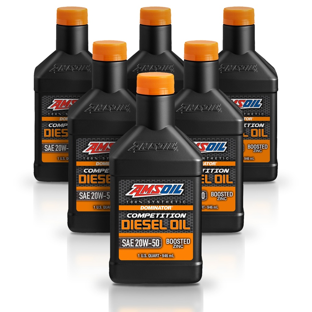[KIT-AMDCOQT-6L] Kit 6 Aceites 20w50 Amsoil Diesel Competicion 6 Litros