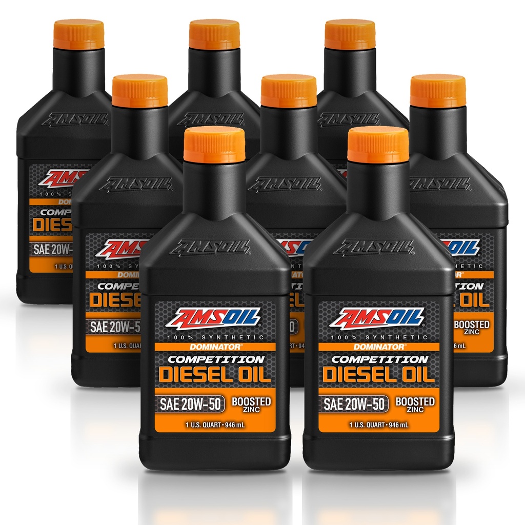 [KIT-AMDCOQT-8L] Kit 8 Aceites 20w50 Amsoil Diesel Competicion 8 Litros