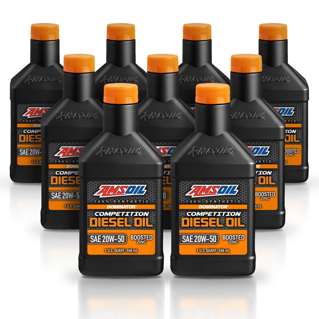 [KIT-AMDCOQT-9L] Kit 9 Aceites 20w50 Amsoil Diesel Competicion 9 Litros