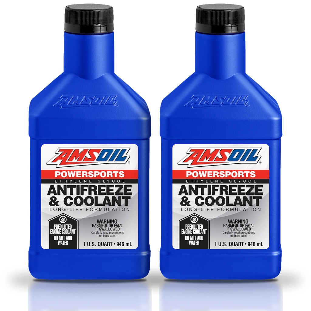 [KIT-AMPSAFQT-2L] Kit 2 Anticongelantes Verde Amsoil Moto 2 Litros