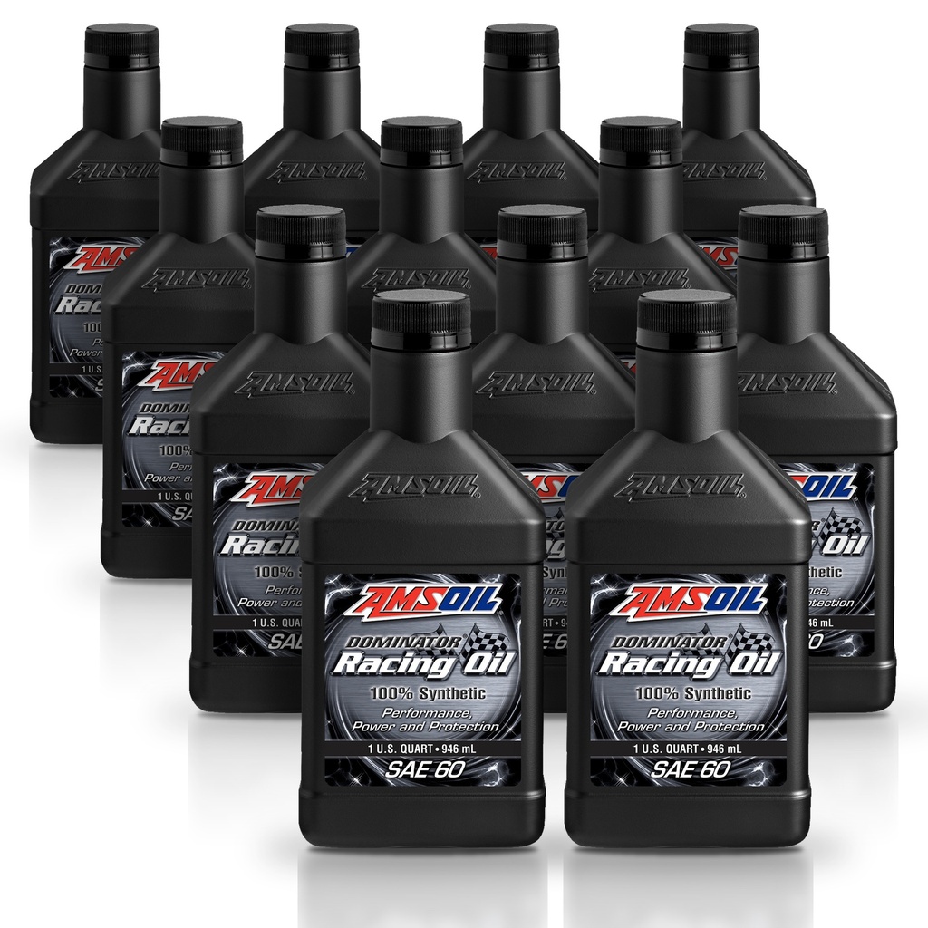 [KIT-AMRD60QT-12L] Kit 12 Aceites Sae 60 Amsoil Alto Desempeño 12 Litros