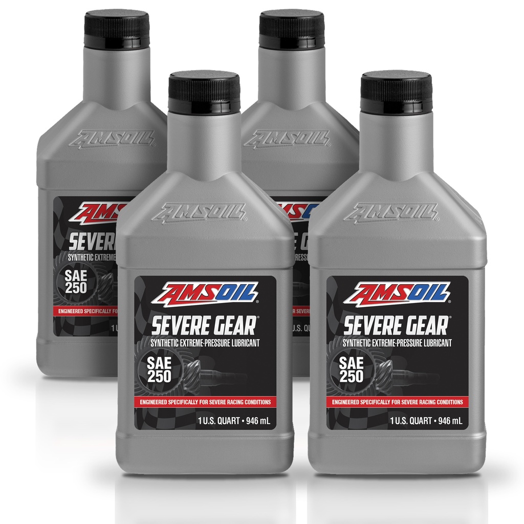 [KIT-AMSRTQT-4L] Kit 4 Aceites Sae 250 Amsoil Diferencial Gl5 4 Litros