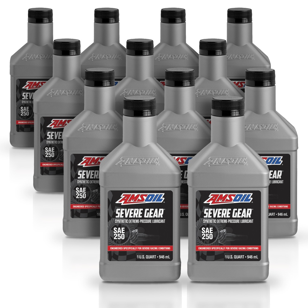 [KIT-AMSRTQT-12L] Kit 12 Aceites Sae 250 Amsoil Diferencial Gl5 12 Litros