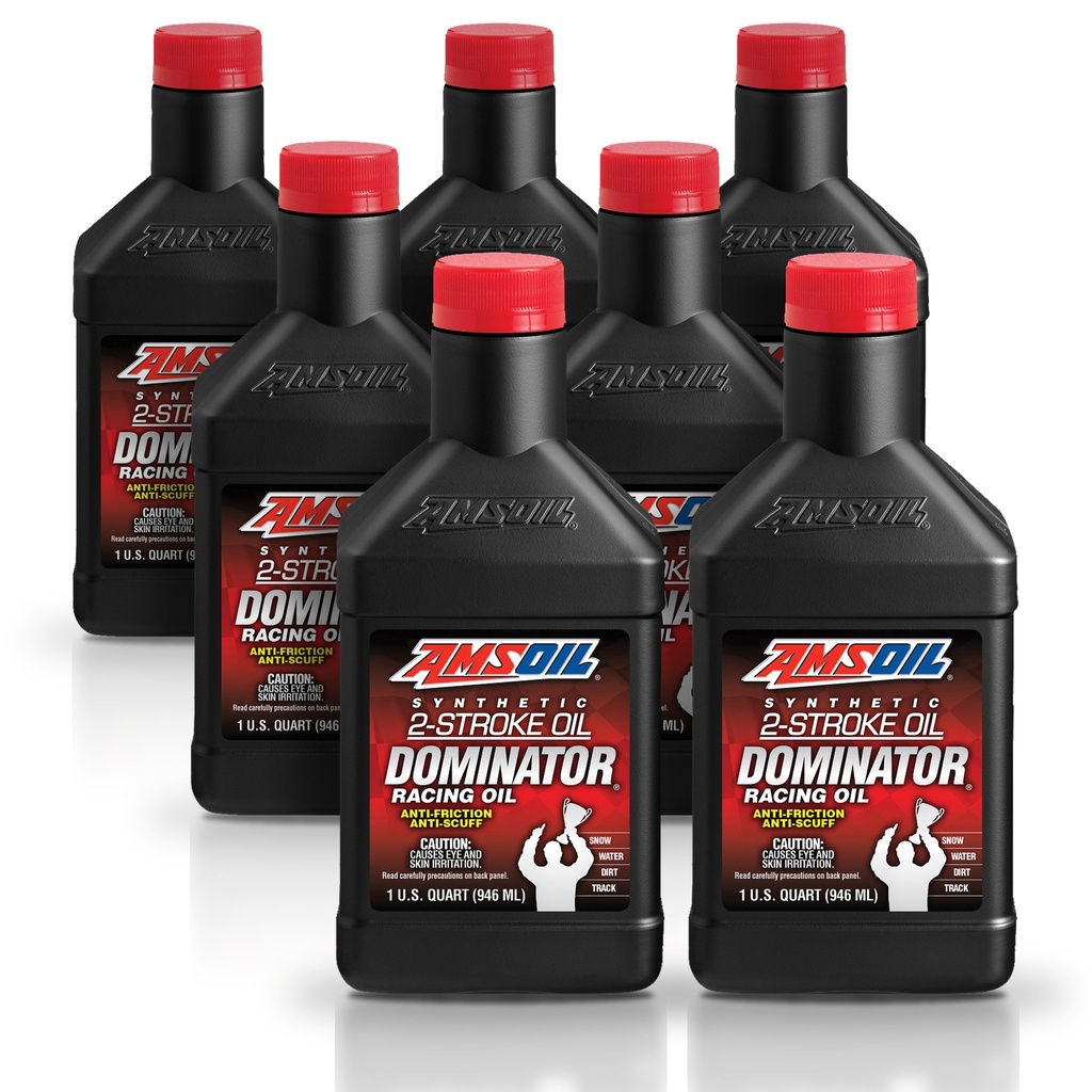 [KIT-AMTDRQT-7L] Kit 7 Aceites 2T Amsoil Moto Alto Desempeño 7 Litros