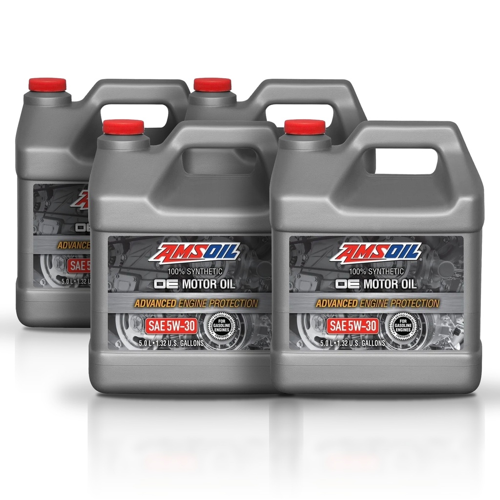 [KIT-AMOEF5L-4L] Kit 4 Aceites 5w30 Amsoil Oe Dexos Api Sp 20 Litros