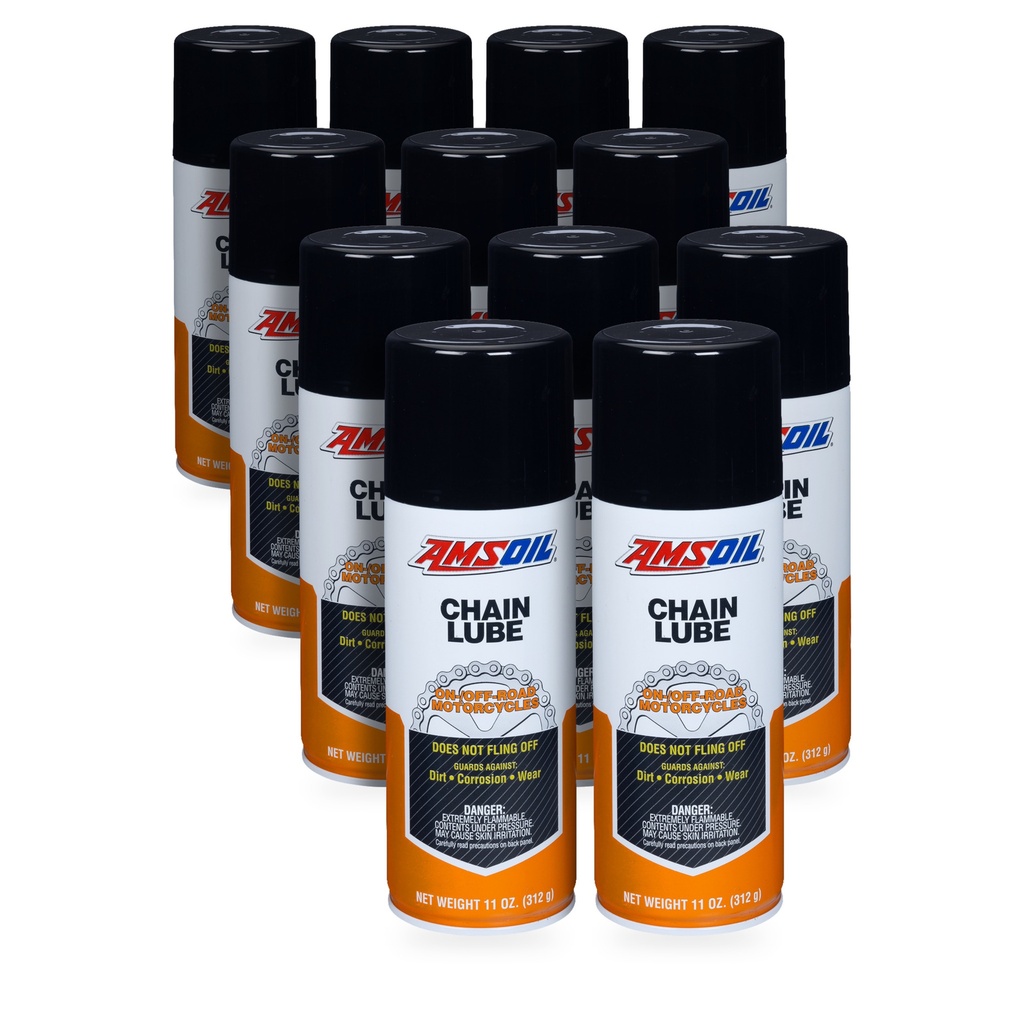 [KIT-AMACLSC-12P] Kit 12 Piezas Lubricantes Para Cadena Amsoil Chain Lube