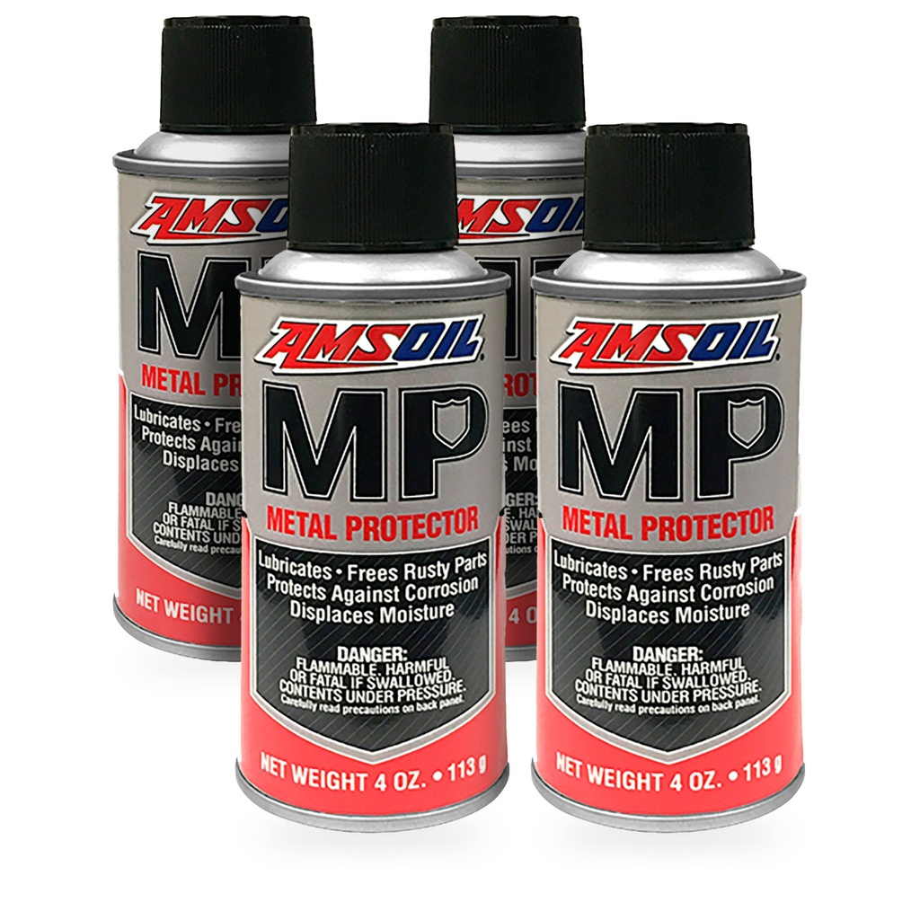 [KIT-AMAMP4SC-4P] Kit 4 Aflojatodo Protector Amsoil Quita Oxido Desplaza Agua