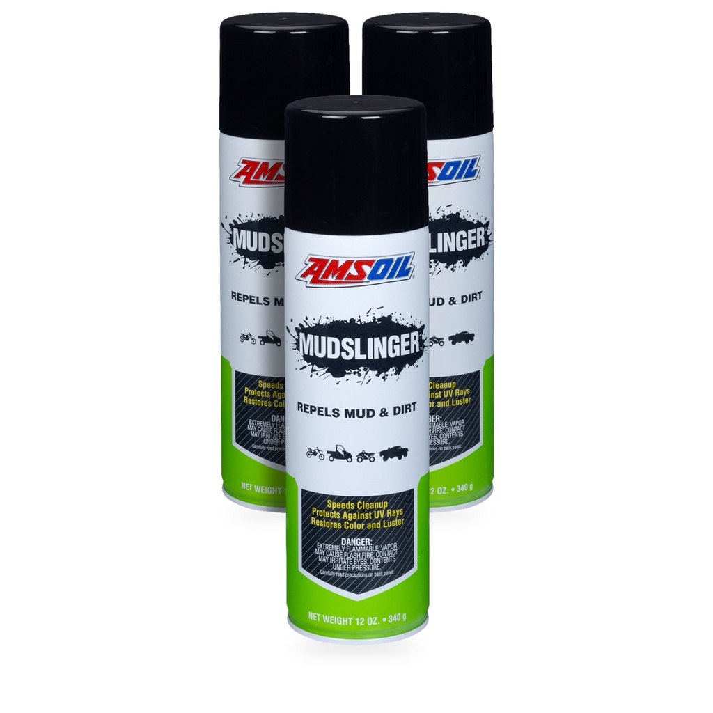 [KIT-AMAMSSC-3P] Kit 3 Repelentes De Suciedad Y Lodo Amsoil Mudslinger