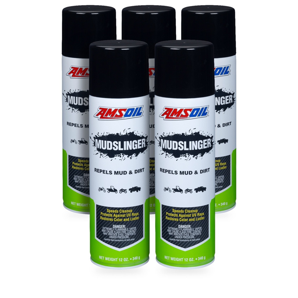 [KIT-AMAMSSC-5P] Kit 5 Repelentes De Suciedad Y Lodo Amsoil Mudslinger