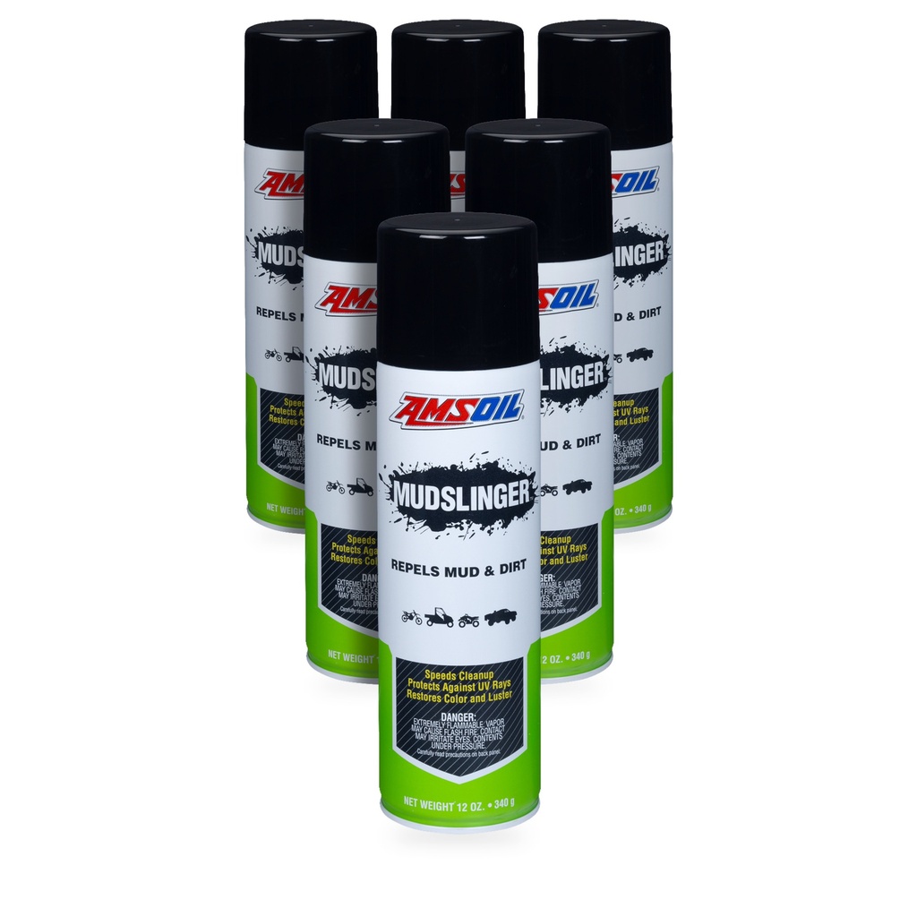 [KIT-AMAMSSC-6P] Kit 6 Repelentes De Suciedad Y Lodo Amsoil Mudslinger