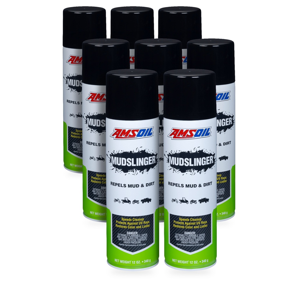 [KIT-AMAMSSC-8P] Kit 8 Repelentes De Suciedad Y Lodo Amsoil Mudslinger