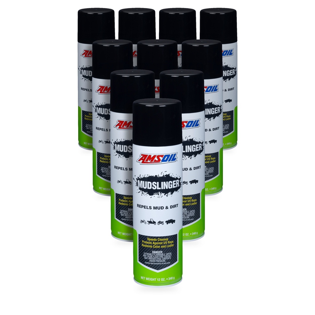 [KIT-AMAMSSC-10P] Kit 10 Repelentes De Suciedad Y Lodo Amsoil Mudslinger