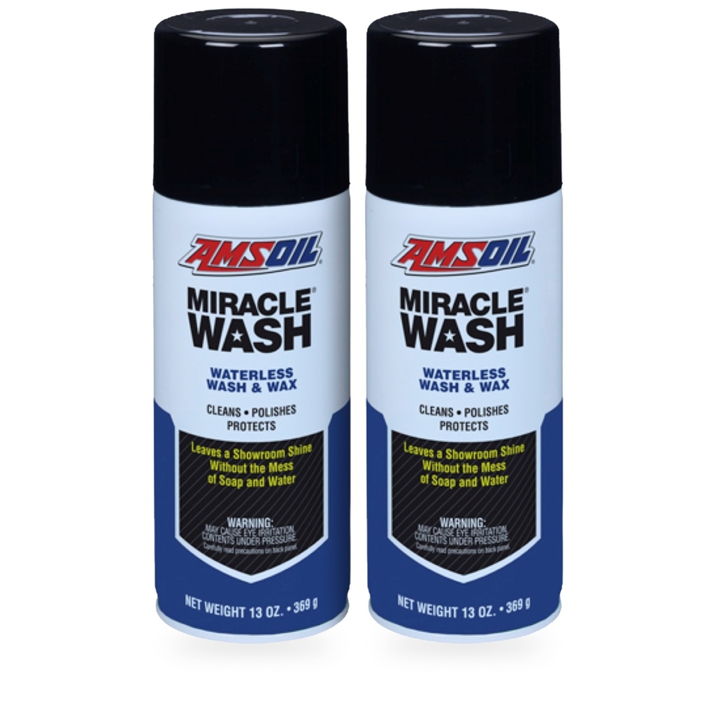 [KIT-AMAMWSC-2P] Kit 2 Piezas Lavado Y Cera Sin Agua Amsoil Miracle Wash