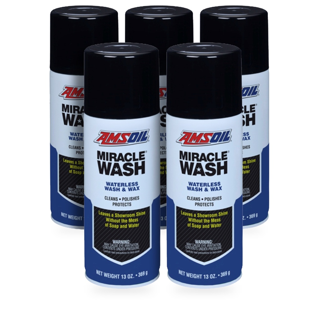 [KIT-AMAMWSC-5P] Kit 5 Piezas Lavado Y Cera Sin Agua Amsoil Miracle Wash