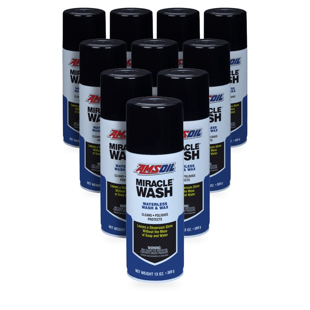 [KIT-AMAMWSC-10P] Kit 10 Piezas Lavado Y Cera Sin Agua Amsoil Miracle Wash