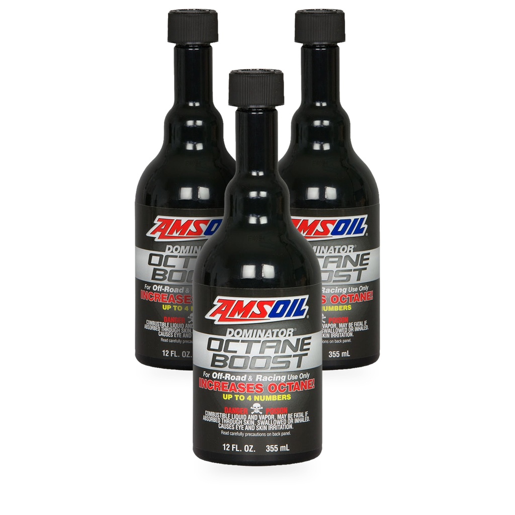 [KIT-AMAOBBE-3P] Kit 3 Aditivos Potenciador De Octanaje Amsoil +4 1 Litro
