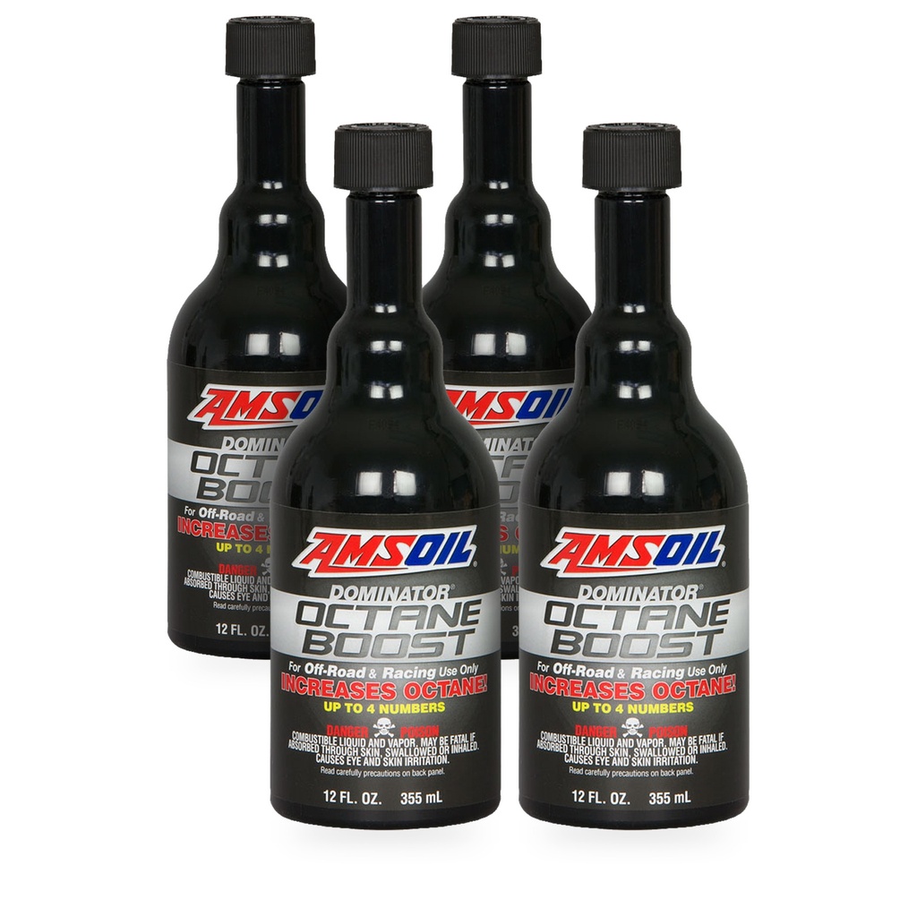 [KIT-AMAOBBE-4P] Kit 4 Aditivos Potenciador De Octanaje Amsoil +4 1 Litro