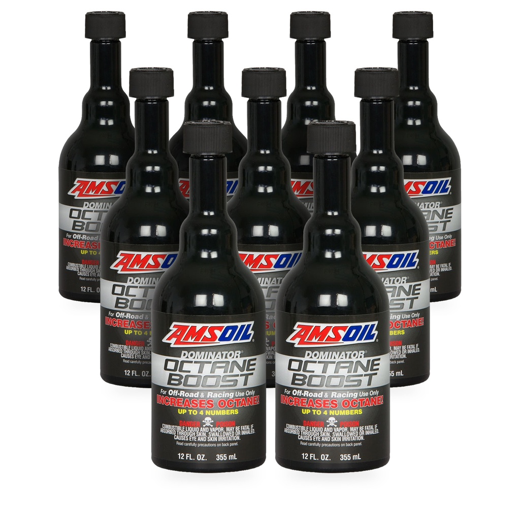 [KIT-AMAOBBE-9P] Kit 9 Aditivos Potenciador De Octanaje Amsoil +4 3 Litros