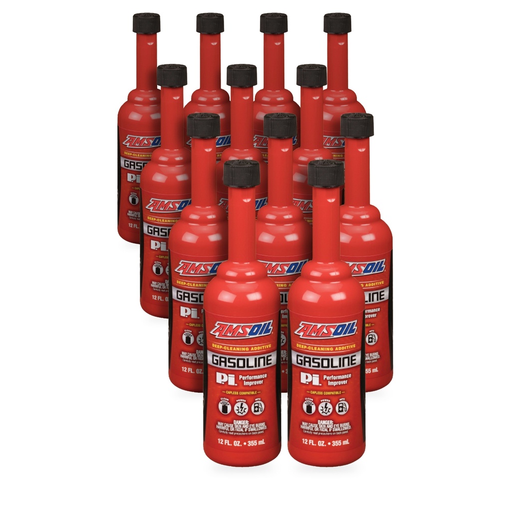 [KIT-AMAPICN-12P] Kit 12 Aditivos Gasolina Amsoil Pi Limpia 4 Litros