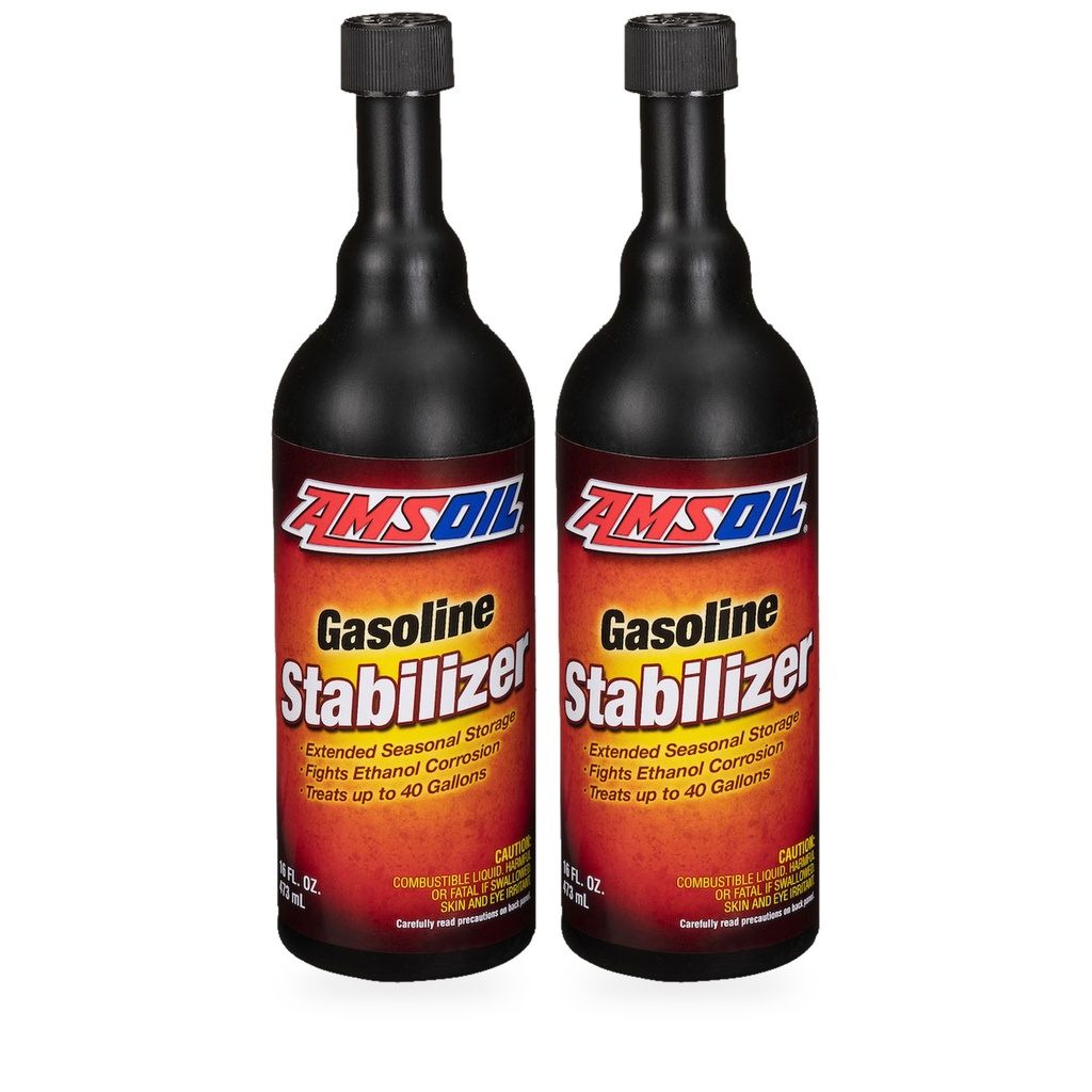 [KIT-AMASTCN-2P] Kit 2 Aditivos Estabilizador De Gasolina Amsoil 946 Ml