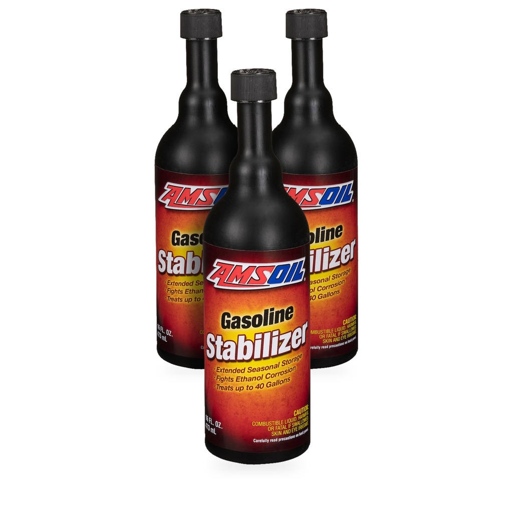 [KIT-AMASTCN-3P] Kit 3 Aditivos Estabilizador De Gasolina Amsoil 1 Litro