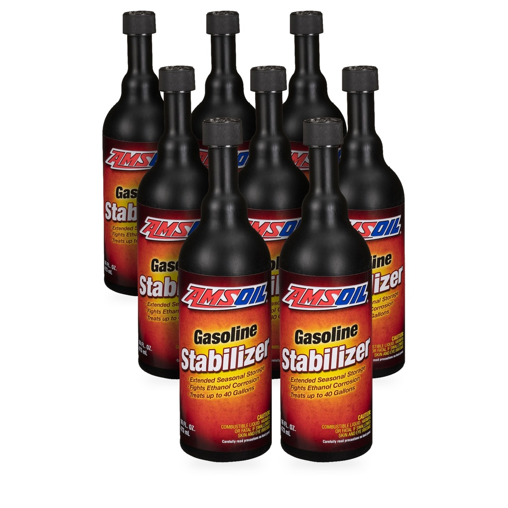 [KIT-AMASTCN-8P] Kit 8 Aditivos Estabilizador De Gasolina Amsoil 4 Litros