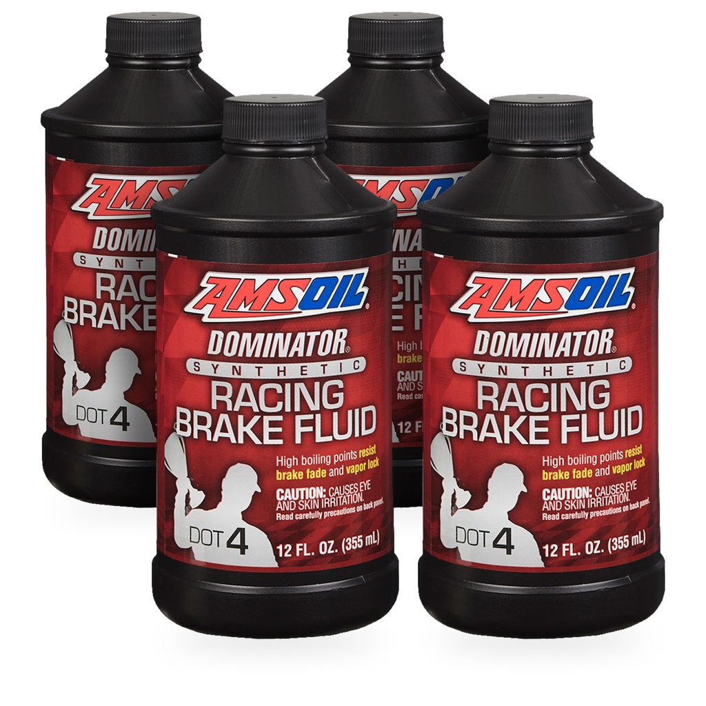 [KIT-AMBFRCN-4P] Kit 4 Liquidos De Frenos Dot4 Amsoil 1 Litro