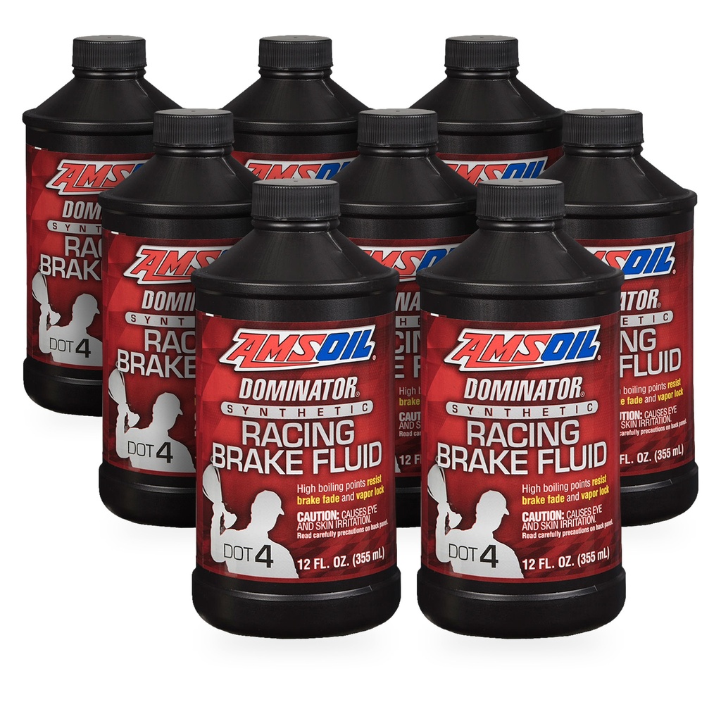 [KIT-AMBFRCN-8P] Kit 8 Liquidos De Frenos Dot4 Amsoil 3 Litros