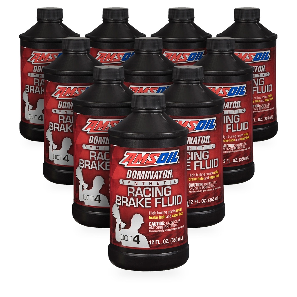 [KIT-AMBFRCN-10P] Kit 10 Liquidos De Frenos Dot4 Amsoil 4 Litros
