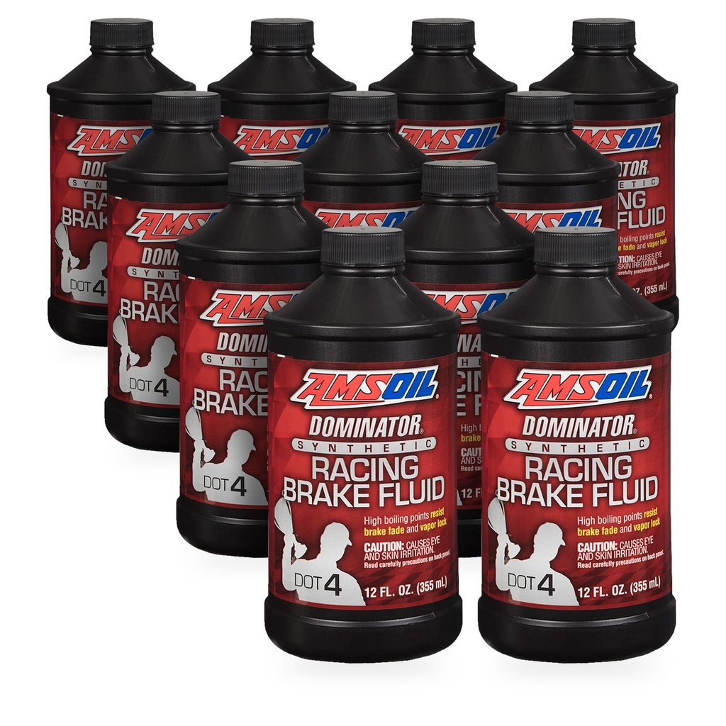[KIT-AMBFRCN-11P] Kit 11 Liquidos De Frenos Dot4 Amsoil 4 Litros