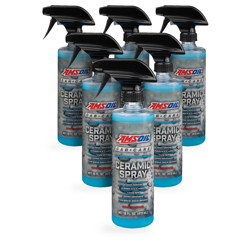 [KIT-AMCSFCN-6P] Kit 6 Ceras Ceramica Amsoil Hidrofobico 3 Litros
