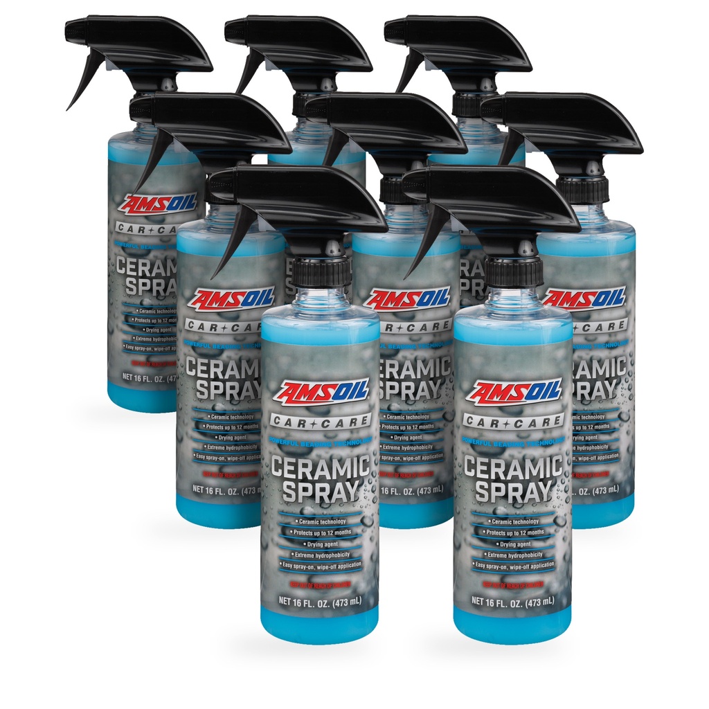 [KIT-AMCSFCN-8P] Kit 8 Ceras Ceramica Amsoil Hidrofobico 4 Litros