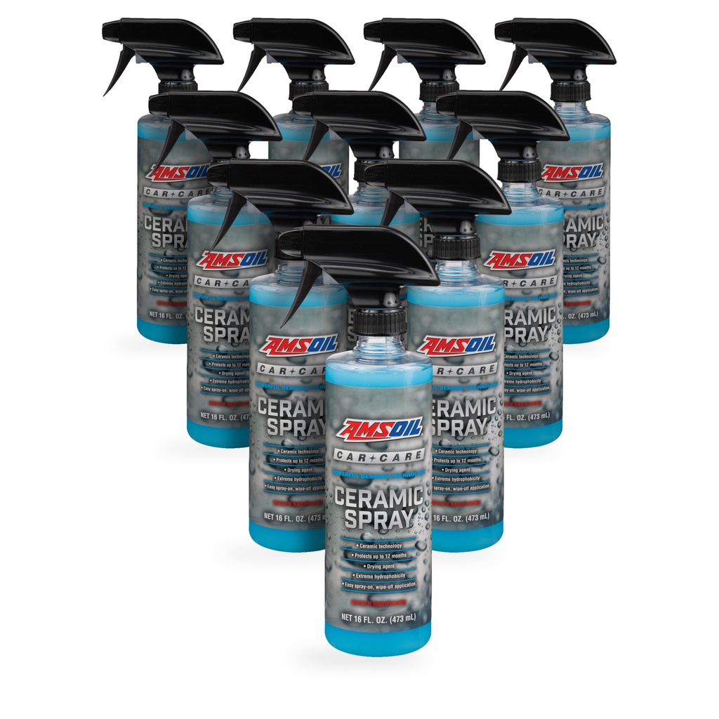[KIT-AMCSFCN-10P] Kit 10 Ceras Ceramica Amsoil Hidrofobico 5 Litros