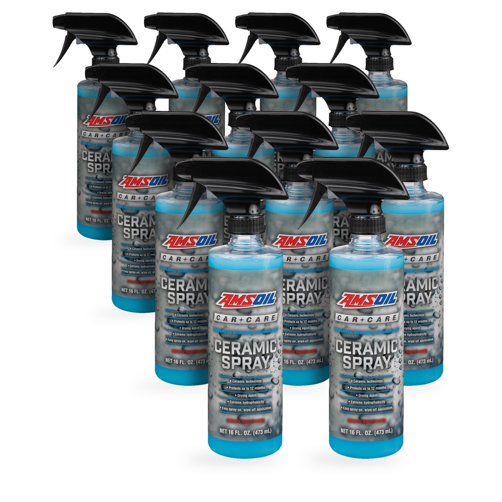 [KIT-AMCSFCN-12P] Kit 12 Ceras Ceramica Amsoil Hidrofobico 6 Litros