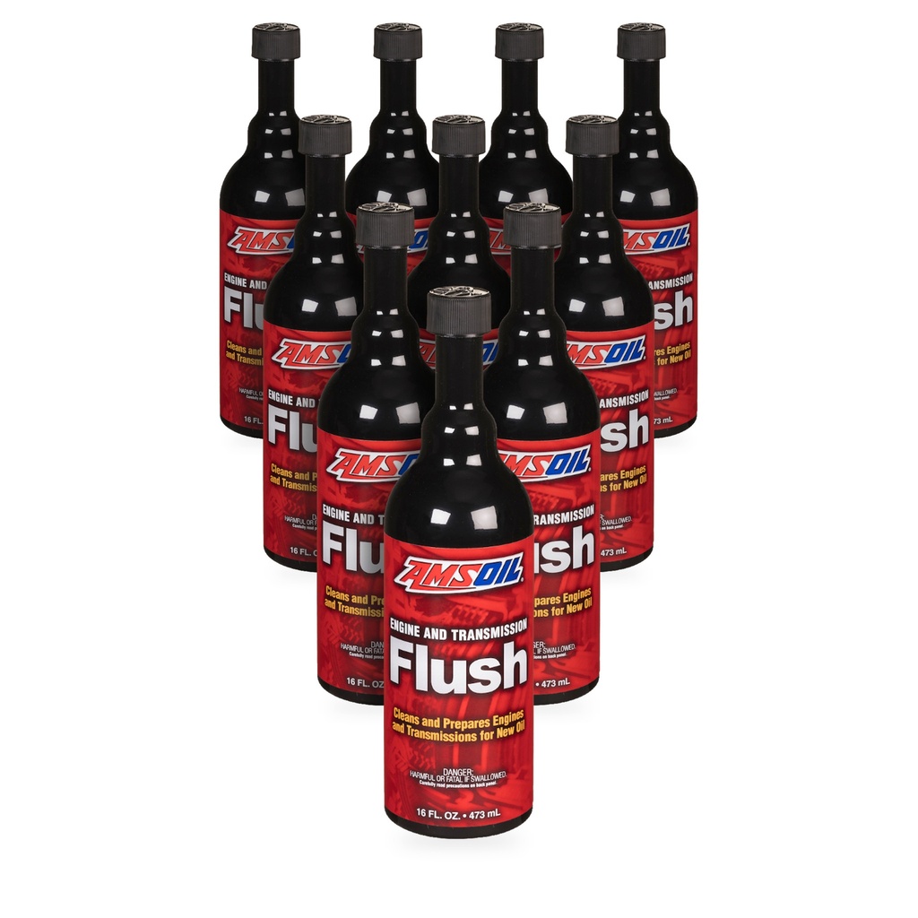 [KIT-AMFLSHCN-10P] Kit 10 Limpiadores De Motor Y Transmision Amsoil 5 Litros