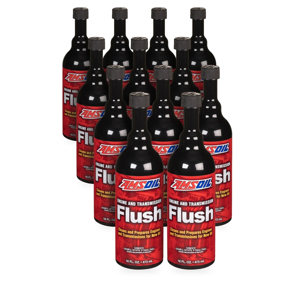 [KIT-AMFLSHCN-12P] Kit 12 Limpiadores De Motor Y Transmision Amsoil 6 Litros