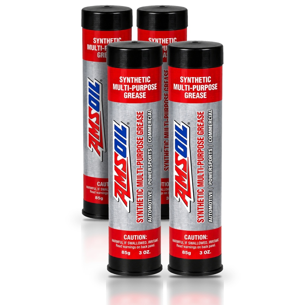 [KIT-AMGLC3P-4P] Kit 4 Piezas Grasas Amsoil Nlgi 2 Baleros Suspension Chasis