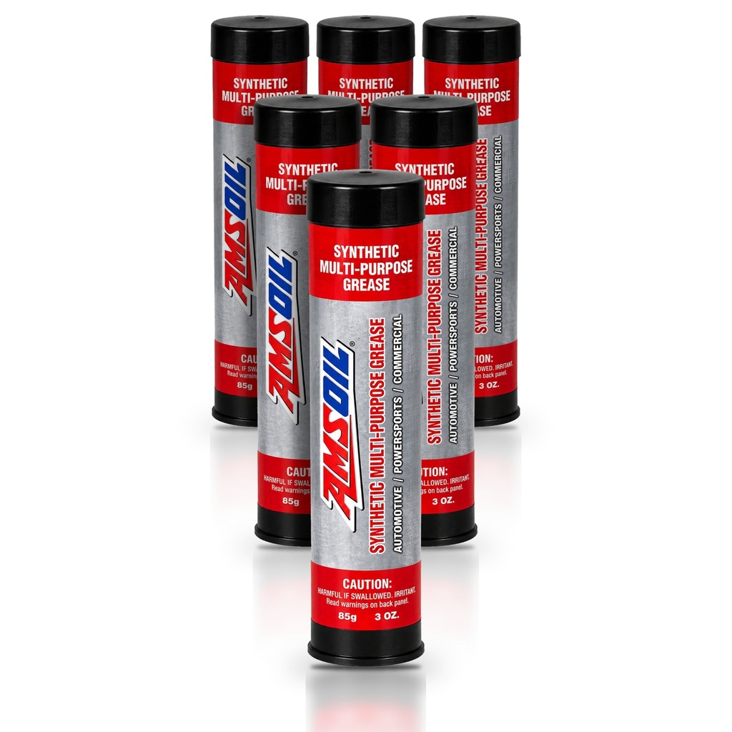 [KIT-AMGLC3P-6P] Kit 6 Piezas Grasas Amsoil Nlgi 2 Baleros Suspension Chasis
