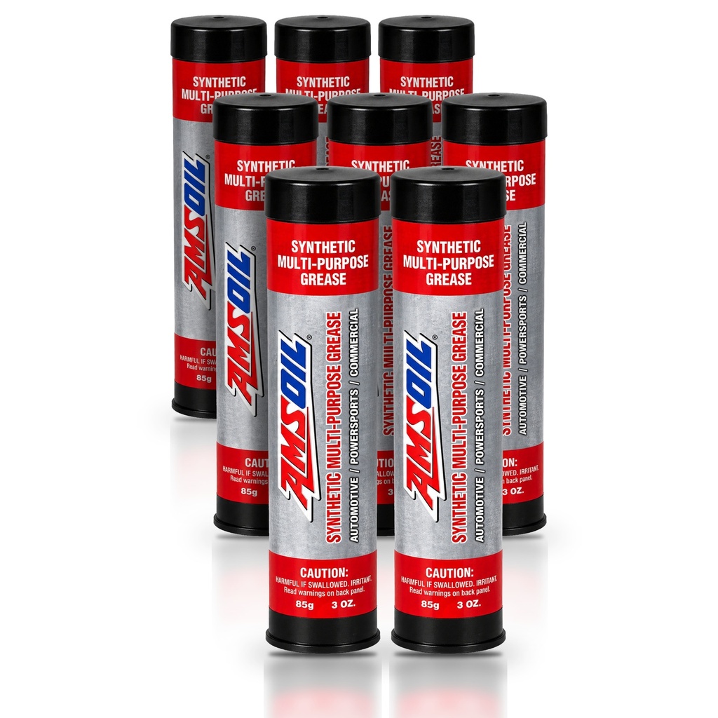 [KIT-AMGLC3P-8P] Kit 8 Piezas Grasas Amsoil Nlgi 2 Baleros Suspension Chasis