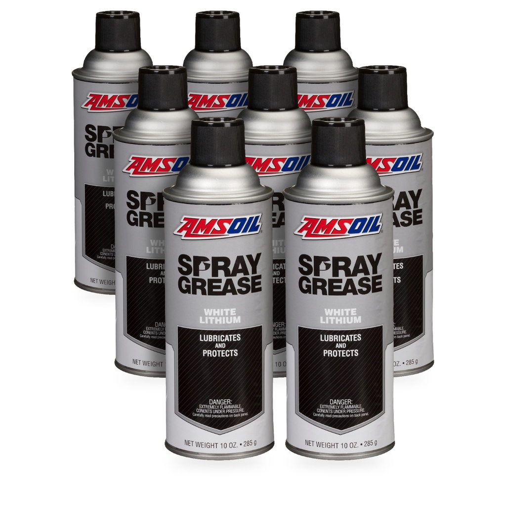 [KIT-AMGSPSC-8P] Kit 8 Piezas Grasas Blanca Multiusos Litio Amsoil