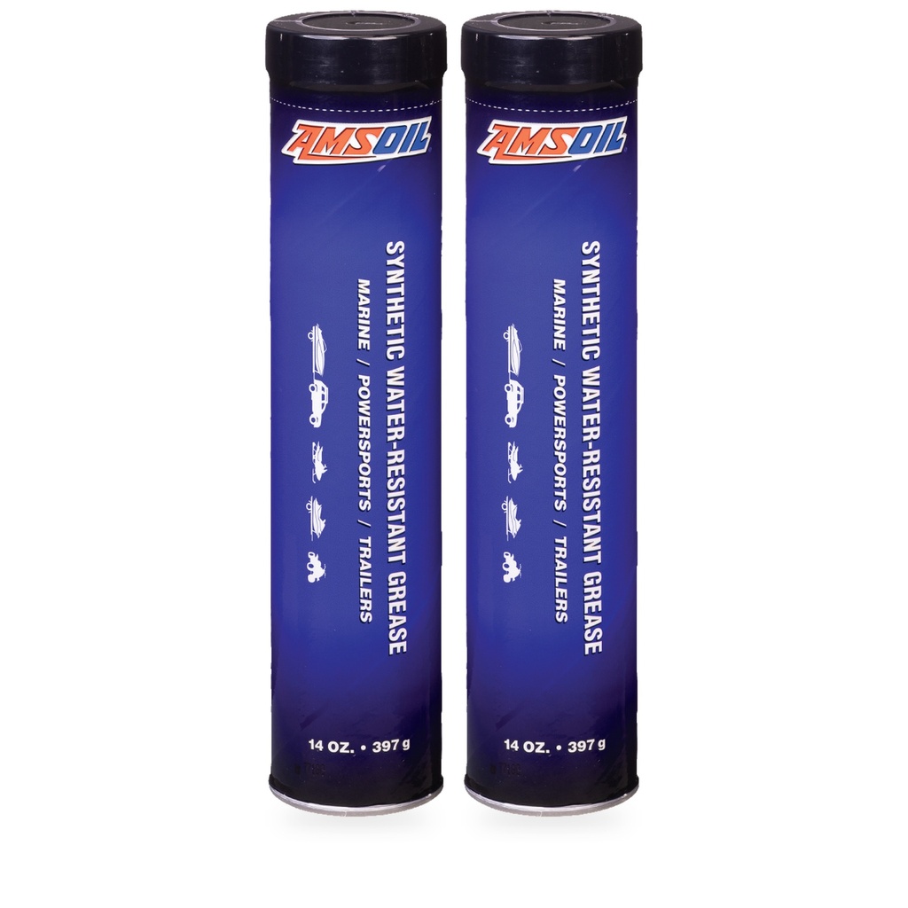 [KIT-AMGWRCR-2P] Kit 2 Grasas Sintetica Resistente Al Agua Amsoil Nlgi 2