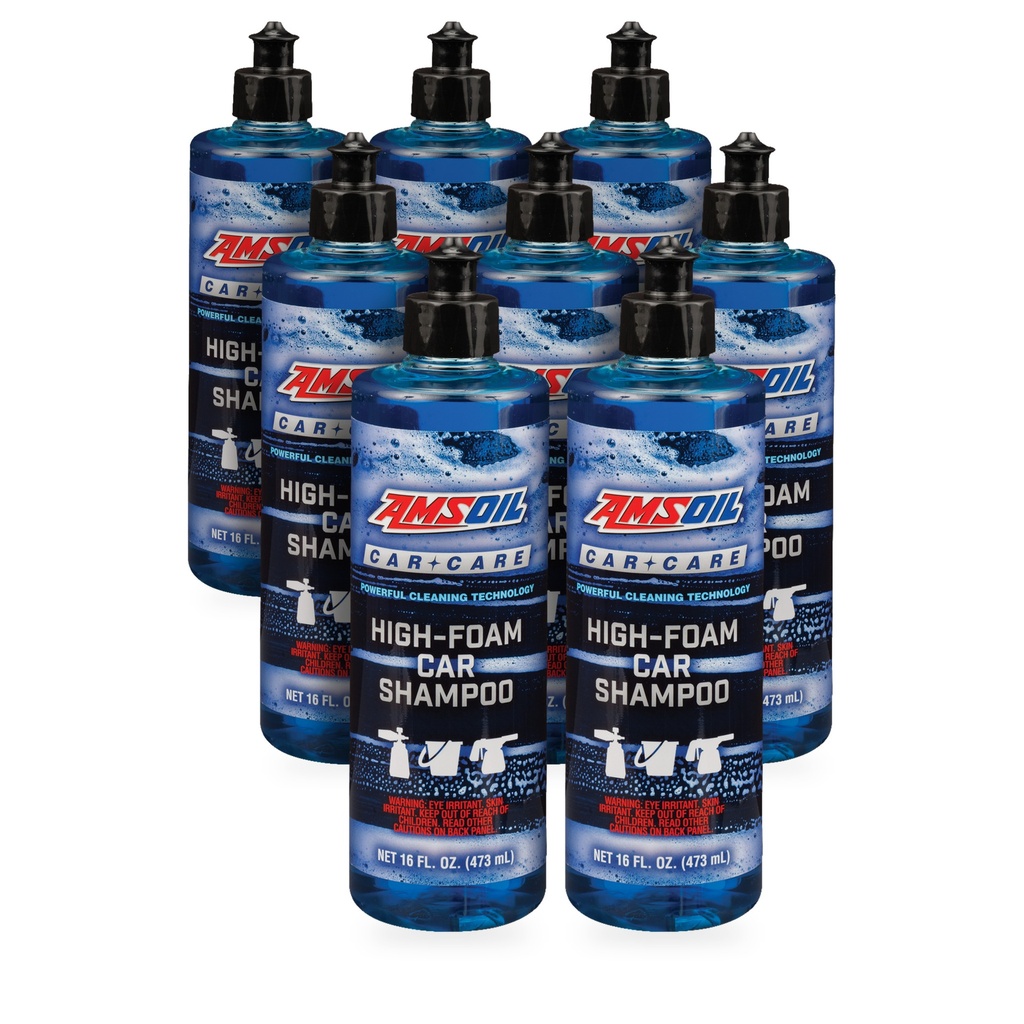 [KIT-AMHFBCN-8P] Kit 8 Shampoos Carroceria Alta Espuma Amsoil 4 Litros