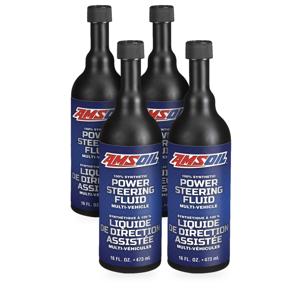 [KIT-AMPSFCN-4P] Kit 4 Piezas Aceites De Direccion Hidraulica Amsoil Fluido