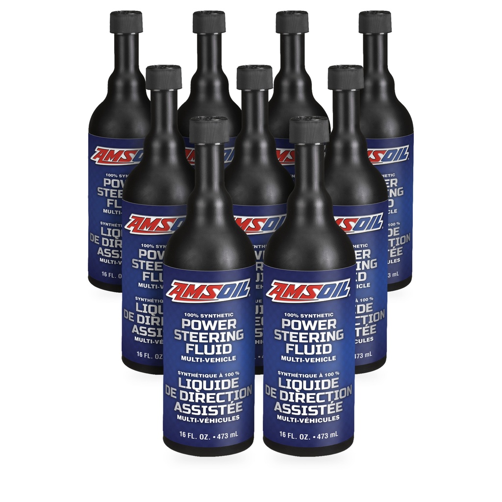 [KIT-AMPSFCN-9P] Kit 9 Piezas Aceites De Direccion Hidraulica Amsoil Fluido