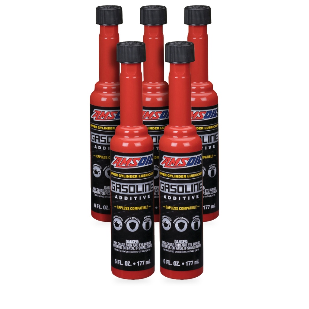 [KIT-AMUCLCN-5P] Kit 5 Aditivos Gasolina Amsoil Limpia 885 Ml