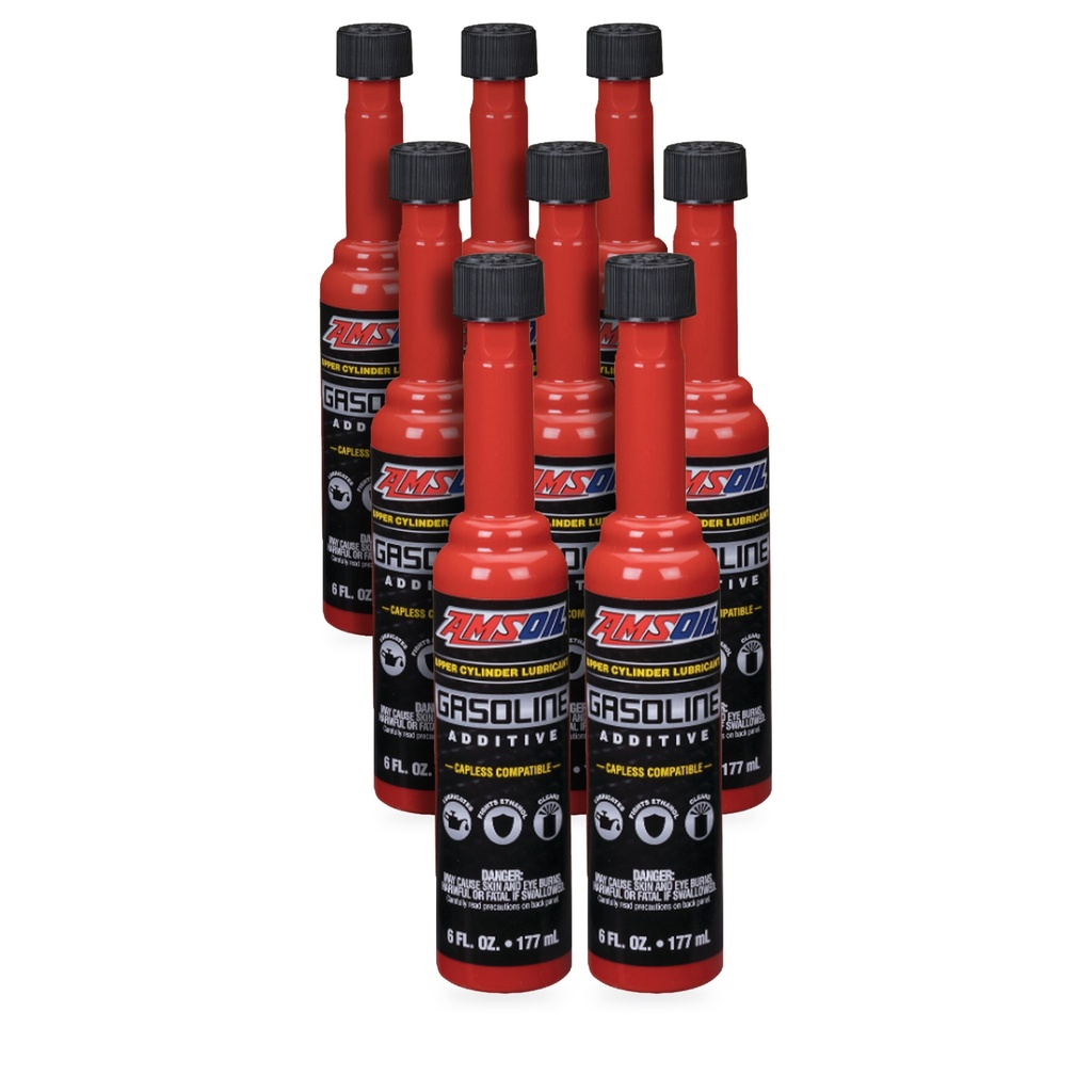 [KIT-AMUCLCN-8P] Kit 8 Aditivos Gasolina Amsoil Limpia 1 Litro